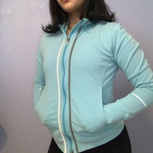 Nike Zip-Up Dri Fit Sweater